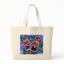 Pansies bags by HeatherFlower Pansies bags