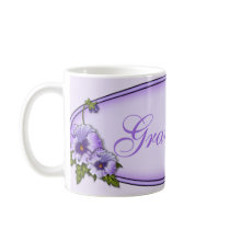 Pansies for Grandma mugs
