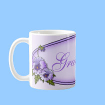 Pansies for Grandma mugs