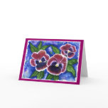 Pansies  Greeting Card