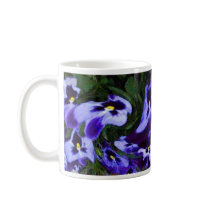 Pansies in Wind mugs by JLWinther Pansies in Wind mugs