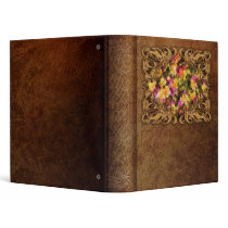 Pansies - pensées l'art vinyl binder