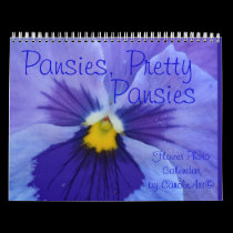Pansies, Pretty Pansies calendars
