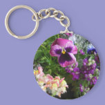 Pansy and Friends keychain