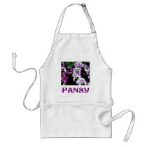 Pansy Apron by clarachandler Pansy Apron