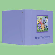 Pansy Binder (Customizable) binders