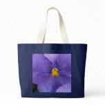 pansy, pansies, blue pansy, tote, bag, tote bag,