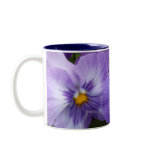 "Pansy Blue Fantasy" Mugs