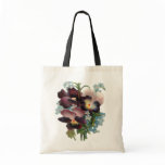 Pansy Bouquet Canvas Bag