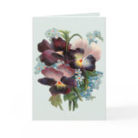 Pansy Bouquet Card