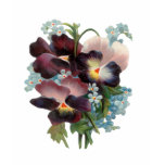 Pansy Bouquet Tee Shirts