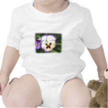 Pansy Flower Pictures Baby T-Shirt