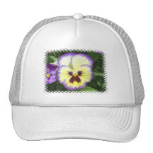 Pansy Flower Pictures Baseball Cap Trucker Hats