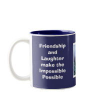 Pansy: Friendship and Laughter make the Imp... mugs