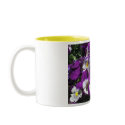 Pansy Garden mugs