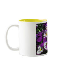 Pansy Garden mugs by JLWinther Pansy Garden mugs