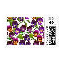 Pansy Garden Postage postage