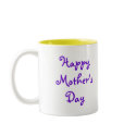 Pansy Happy Mother's Day Mugs by dlgray Pansy Happy Mother's Day Mugs