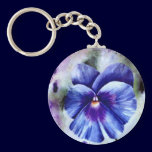 Pansy Keychain keychains
