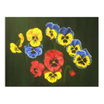 pansies, flowers, violas
