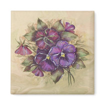 Pansy Magnet - 2