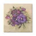 Pansy Magnet - 2 by ArtbyJean Pansy Magnet - 2