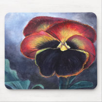 Pansy mousepad