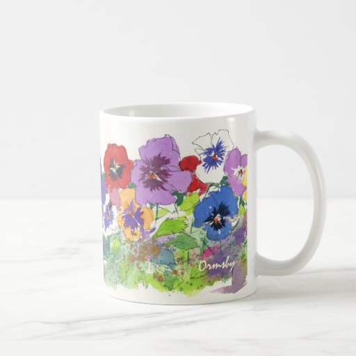 Pansy-mug