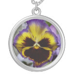 Pansy necklace