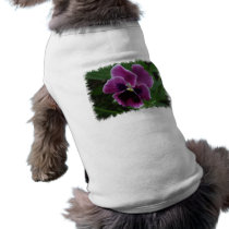 Pansy Pictures Dog Shirt