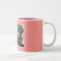 pansy pinks mugs by Eye4birds pansy pinks mugs