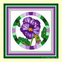Pansy Print posters