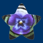 Pansy Star Sticker stickers