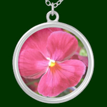 Pansy with Faerie Necklace