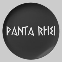 panta rhei everything flows plates