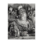 Pantagruel's meal, from 'Pantagruel' Post Cards