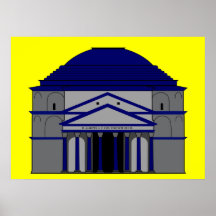 Pantheon, Rome Inspirations Print