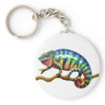 Panther Chameleon Keychain