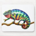 Panther Chameleon Lizard Mousepad