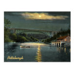 Panther Hollow Lake Vintage Postcard