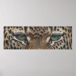 panther leopard eyes posters