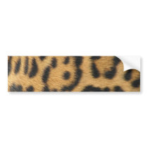 Panther Pattern Bumper Sticker