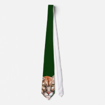 Panther Portrait Neckties