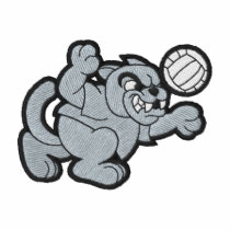 Panther Volleyball embroidered shirts
