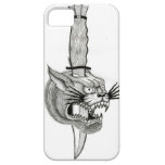 panther with knife iPhone 5 cases
