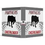 PANTHERS CHEERLEADER BINDER