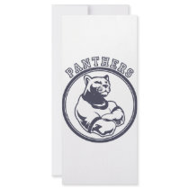 Panthers mascot rack cards by CustomSportsTshirts Panthers mascot rack cards