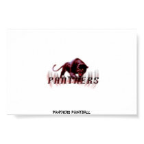 Panthers paintball  posters