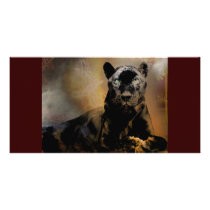 Panther's Pulse photo cards by trendhuntress Panther's Pulse photo cards
