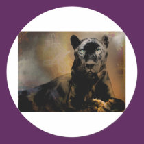 Panther's Pulse stickers